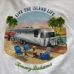 Tommy Bahama White XL T-Shirt
